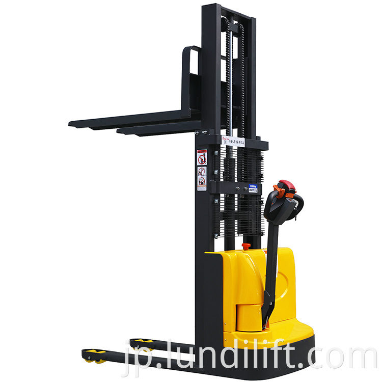 All Electric Walking Forklift Electric Pallet Stacker